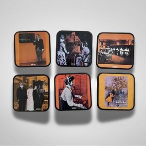 Vintage Yorkshire Co. 6-Piece Coaster Set